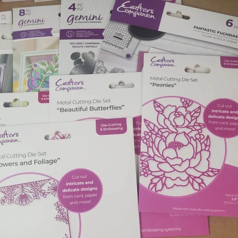 NEW LOT of 15 Crafters Companion. All shown are new and sealed - Picture 4 of 6